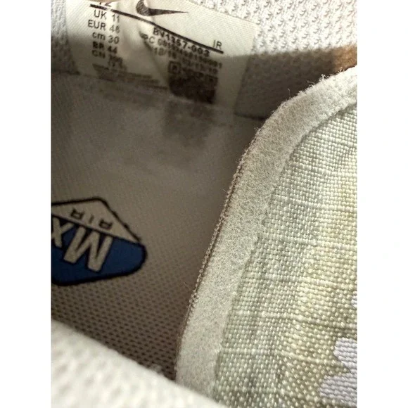 Nike Air Max Tailwind IV Men's Casual Athletic Shoes Light Gray Size 12 - Picture 13 of 15